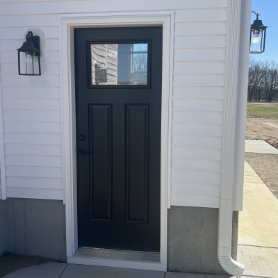 new-construction-painting-project-side-door